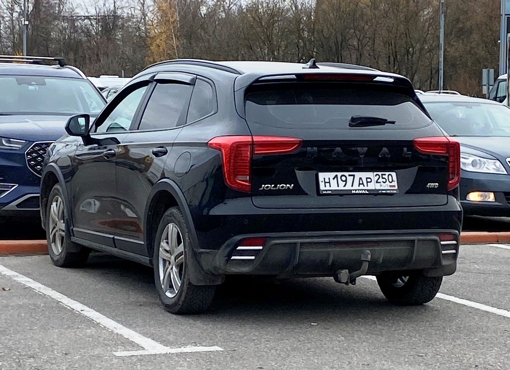 н 197 ар 250, Haval Jolion 1st gen, facelift, 2024–