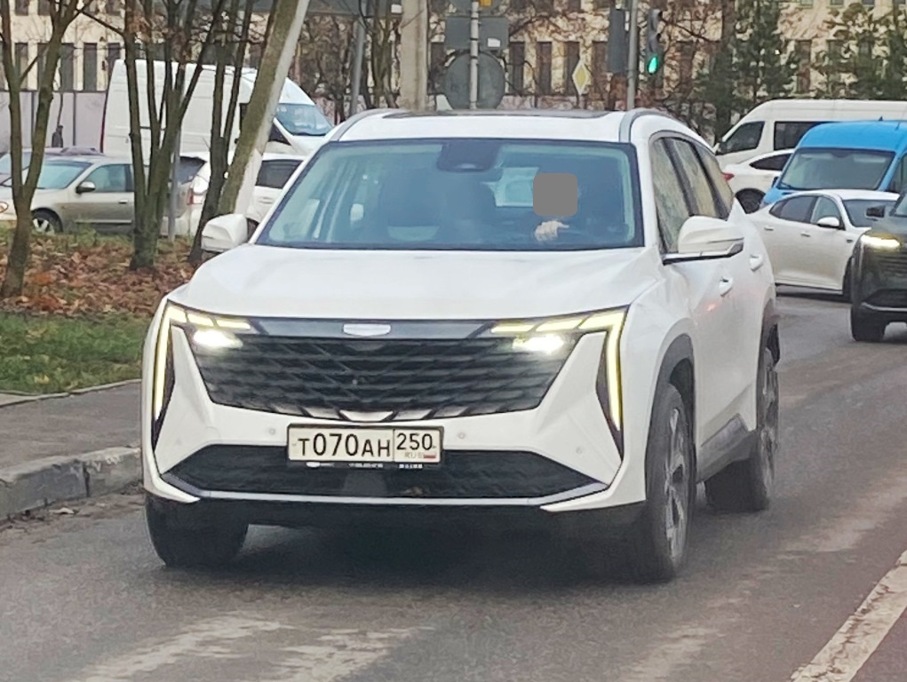 т 070 ан 250, Geely Atlas 2nd gen (L) (FX11; CIS-market), 2023–