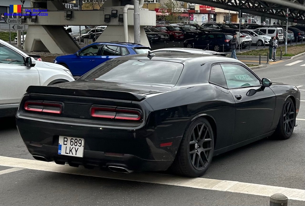 B 689 LKY, Dodge Challenger 3rd gen (LA/LC), facelift, 2014–2023
