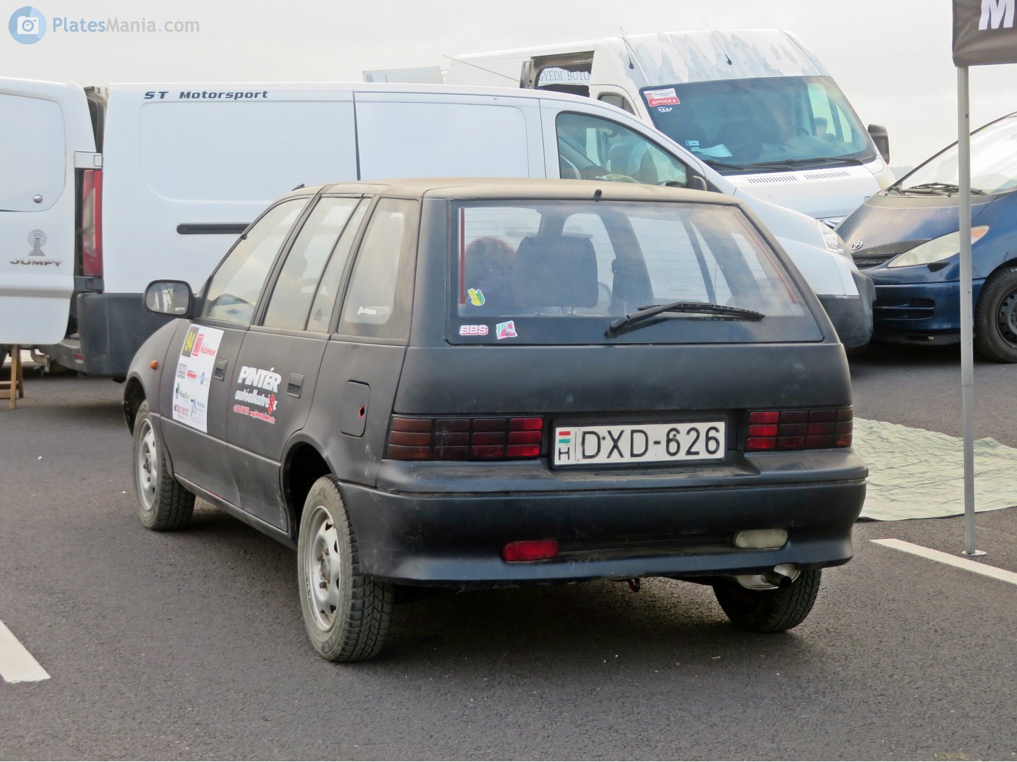 DXD-626, Suzuki Swift 2nd gen 5-door Hatch (SF), 1989–1996