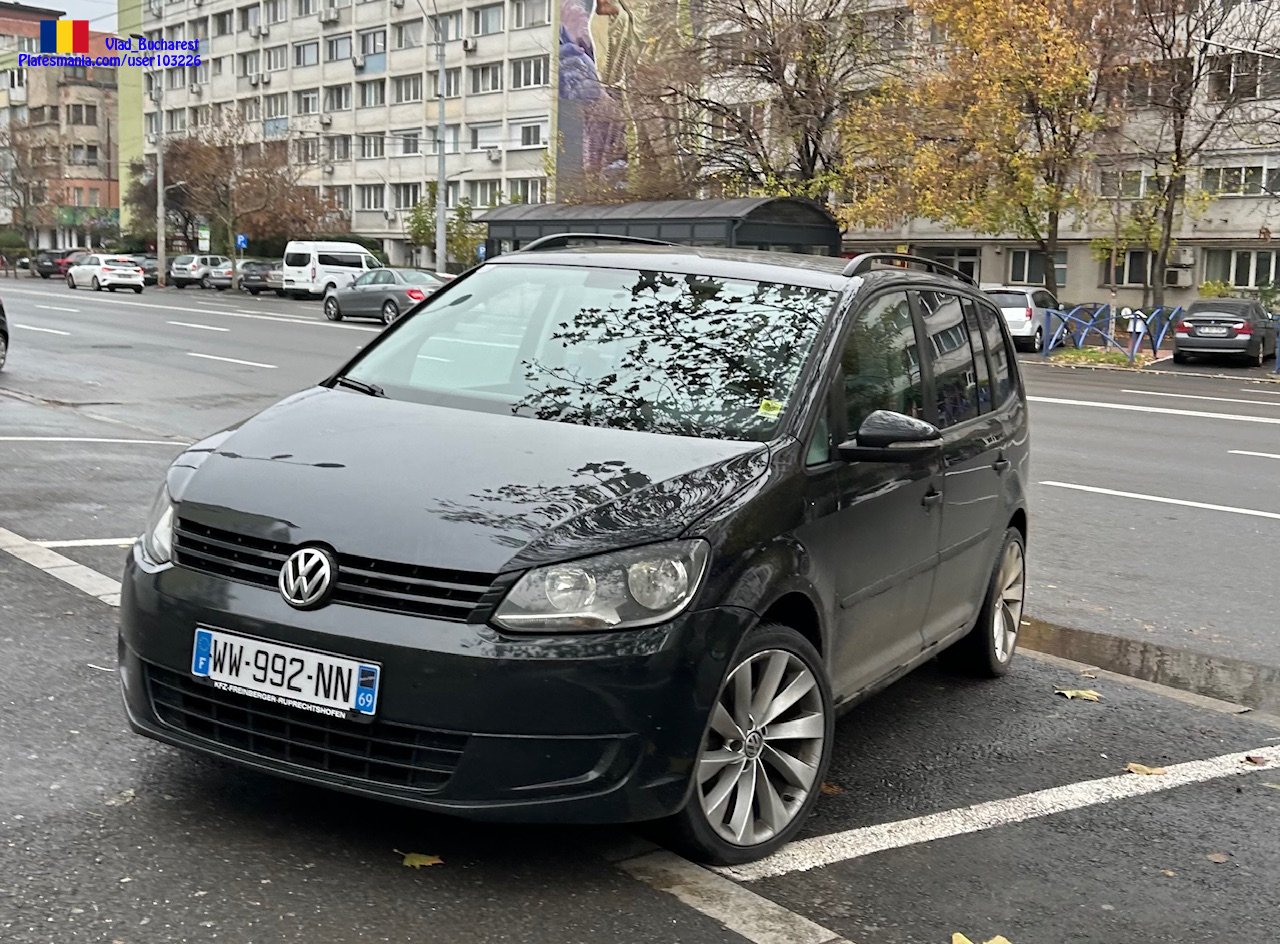 WW-992-NN, Volkswagen Touran 1st gen (1T3), 2nd facelift, 2010–2015