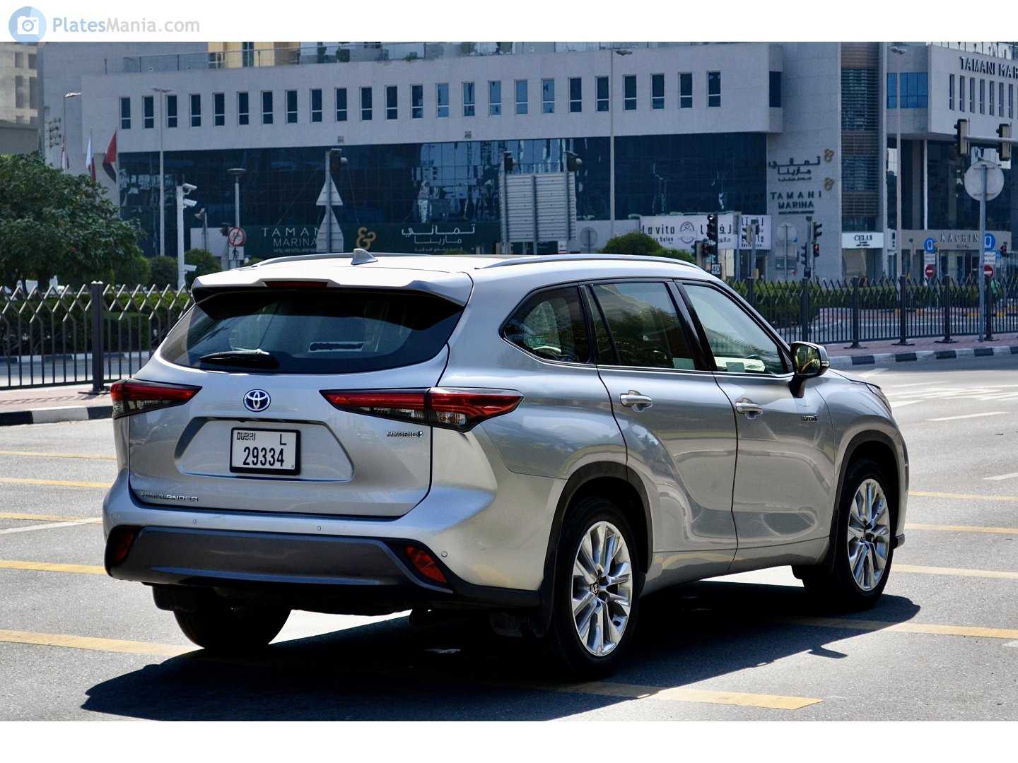 L 29334, Toyota Highlander 4th gen (XU70), 2019–