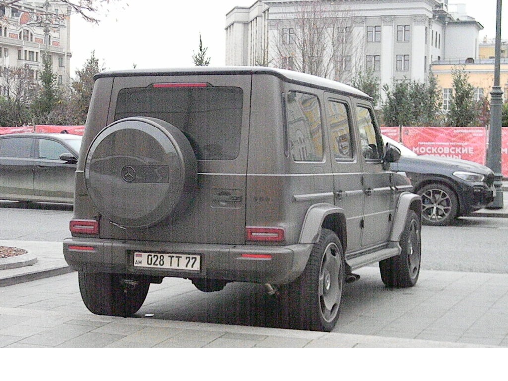 028 TT 77, Mercedes-Benz G-Klasse 2nd gen (W463/W465), 2018­–