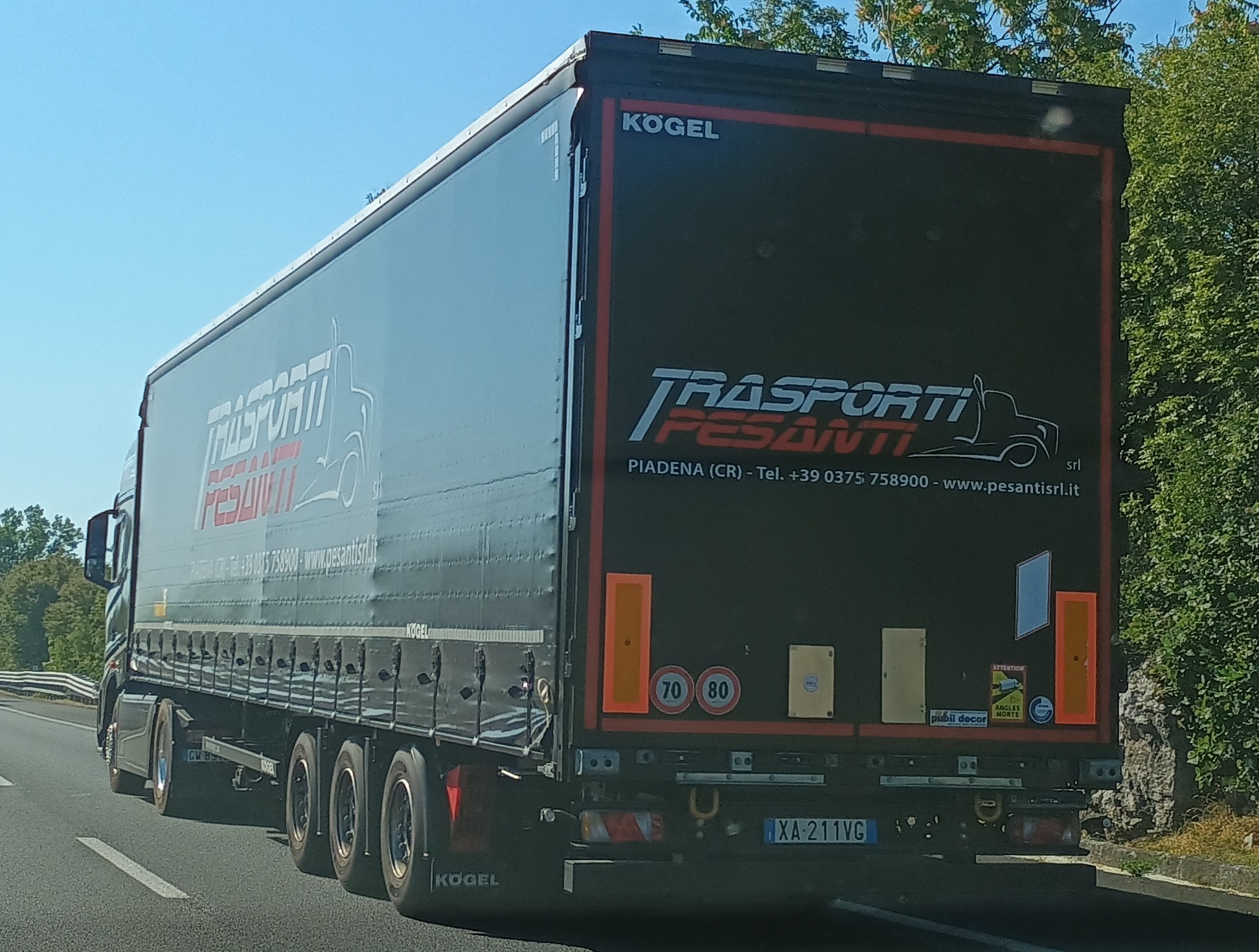 XA 211 VG, Kögel S/SC/SI/SN/SP/SV/SF/SW/GN 