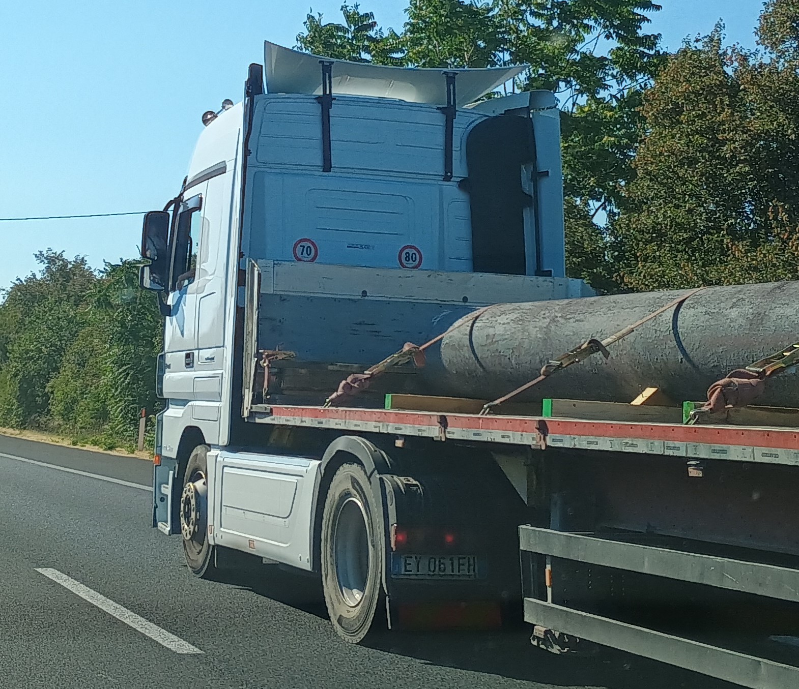 EY 061 FH, Mercedes-Benz Actros 2nd gen (MP2/MP3), 2002–2020