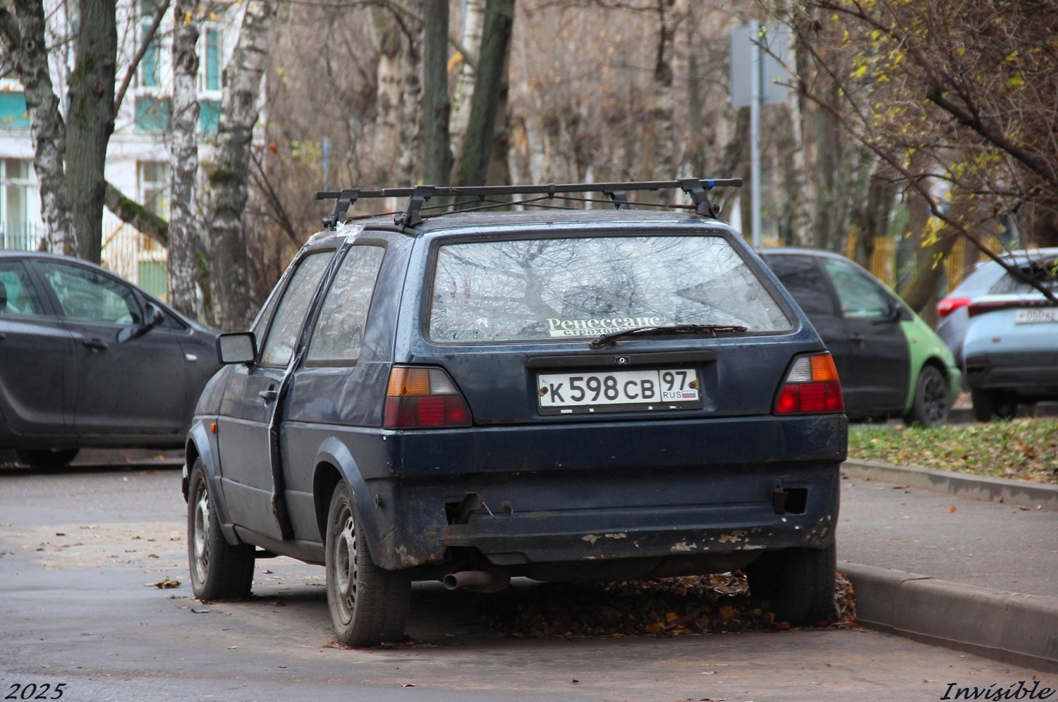 к 598 св 97, Volkswagen Golf 2nd gen 3-door Hatch (19/1G), 1983–1992