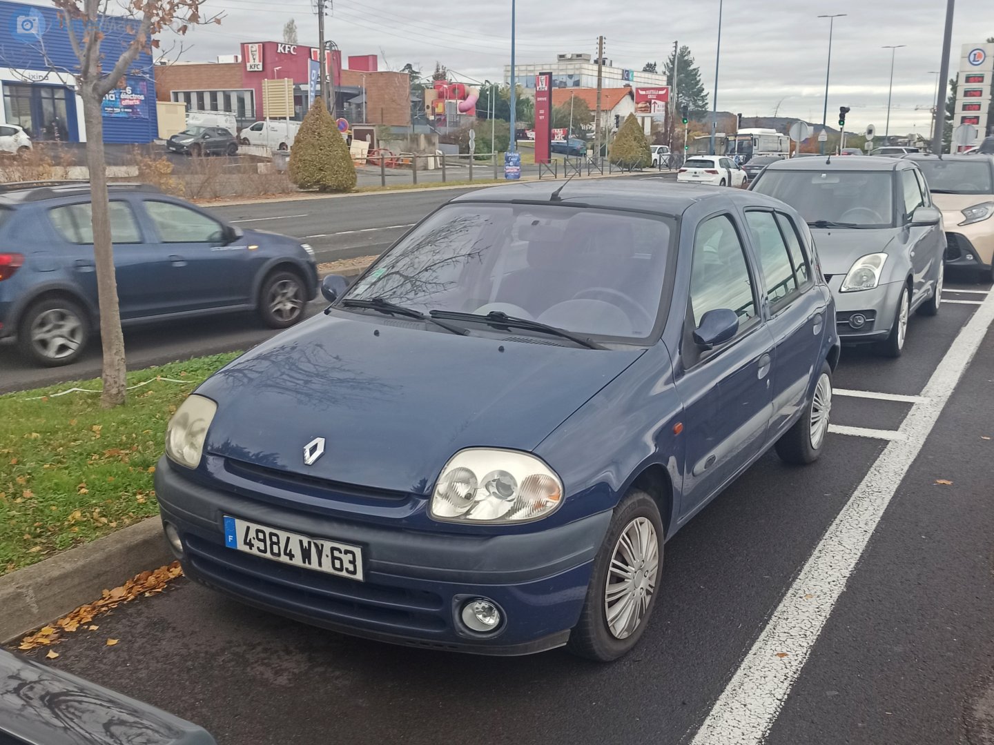 4984 WY 63, Renault Clio 2nd gen 5-door Hatch (B65), 1998–2001 (–2003 for LATAM-market)