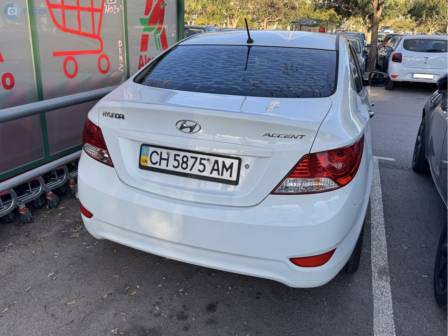 CH 5875 AM, Hyundai Accent 4th gen Sedan (RB), 2010–2019
