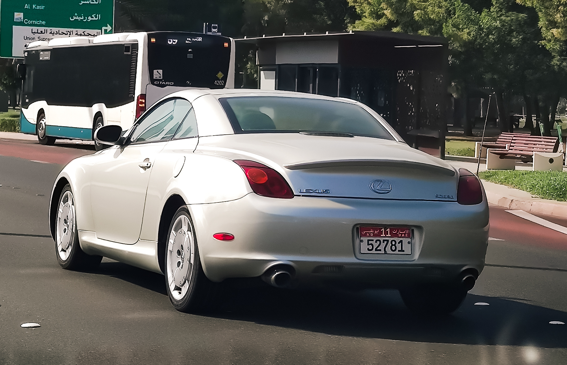11 52781, Lexus SC 2nd gen Cabriolet (Z40), 2001–2010