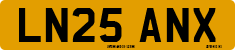 License plate of the United Kingdom, 2001 year system