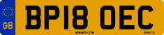 License plate of the United Kingdom, 2001 year system
