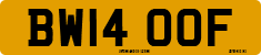 License plate of the United Kingdom, 2001 year system