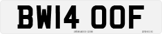 License plate of the United Kingdom, 2001 year system