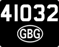 License plate of Guernsey, Regular plates