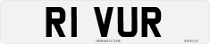 License plate of the United Kingdom, 1983 year system
