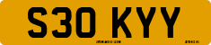 License plate of the United Kingdom, 1983 year system