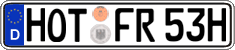 German license plate, Plates for oldtimers (type 