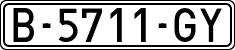 License plates of Spain, 1971 year series