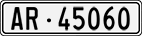 License plate of Switzerland, Cars