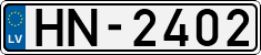 License plate of Latvia, Regular car plates