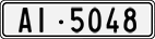 License plate of Switzerland, Cars