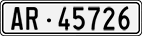 License plate of Switzerland, Cars