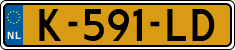 License plate of the Netherlands, Cars