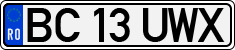 License plate of Romania, Regular plates