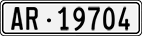 License plate of Switzerland, Cars