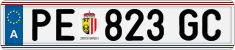 License plate of Austria, Regular plates
