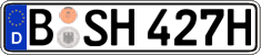 German license plate, Plates for oldtimers (type 