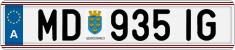 License plate of Austria, Regular plates