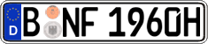 German license plate, Plates for oldtimers (type 