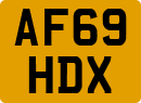 License plate of the United Kingdom, 2001 year system