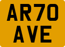 License plate of the United Kingdom, 2001 year system