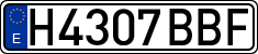 License plates of Spain, Specialty plates