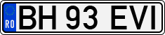 License plate of Romania, Regular plates