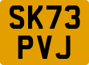 License plate of the United Kingdom, 2001 year system
