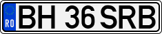 License plate of Romania, Regular plates