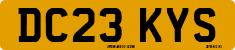 License plate of the United Kingdom, 2001 year system