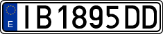 License plates of Spain, 1971 year series