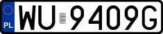 License plates of Poland, Regular car plates