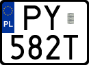 License plates of Poland, Special vehicles and motorcycles