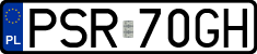 License plates of Poland, Regular car plates