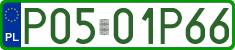 License plates of Poland, Professional plates