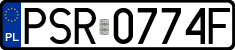 License plates of Poland, Regular car plates