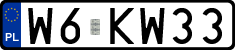 License plates of Poland, Vanity Plates