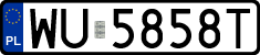 License plates of Poland, Regular car plates