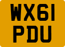 License plate of the United Kingdom, 2001 year system
