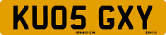 License plate of the United Kingdom, 2001 year system